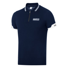Polo con zip Sparco