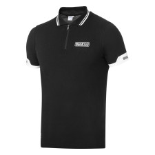 Polo con zip Sparco