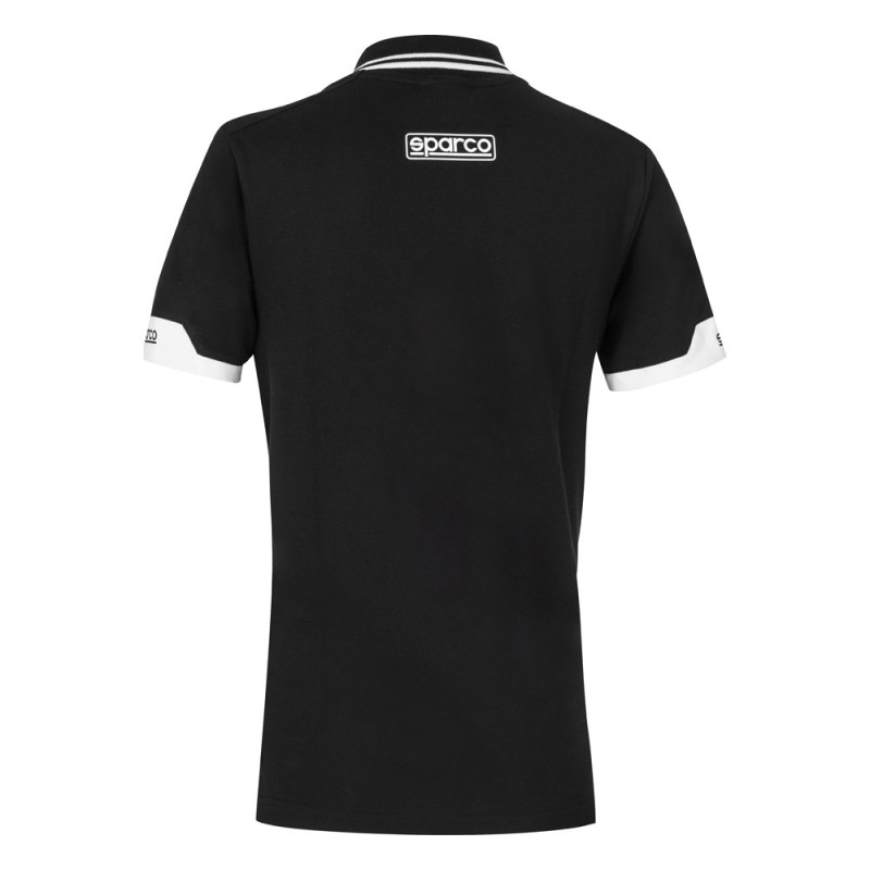 Sparco zip-up women's polo shirt - 013036L.BM.S - 013036LBM1S
