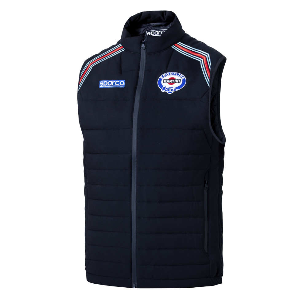 Gilet sans manches Sparco Martini Racing - 013050MR.BM.S - 013050MRBM1S - 8033280540104