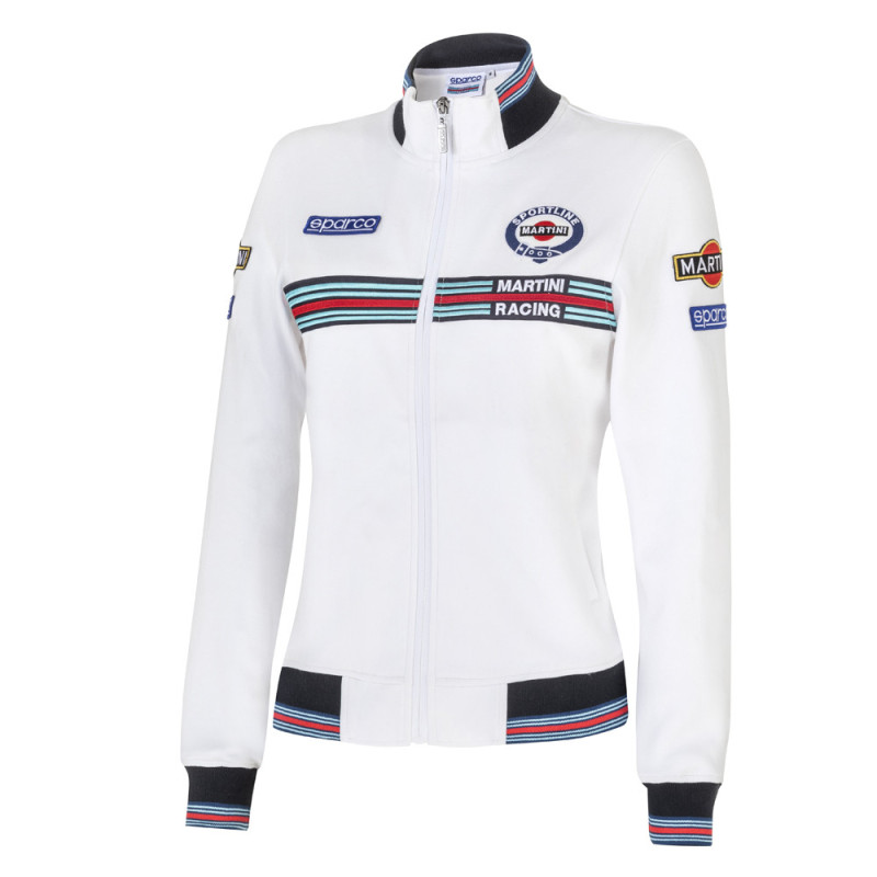 Sparco Martini Racing dames bodywarmer met rits - 013033MR.BL.L - 013033MRBI3L - 8033280528959