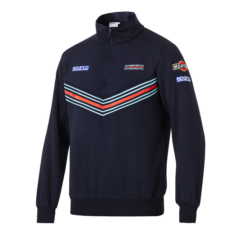 Hanorac cu fermoar Sparco Martini Racing - 013037MR.BM.S - 013037MRBM1S
