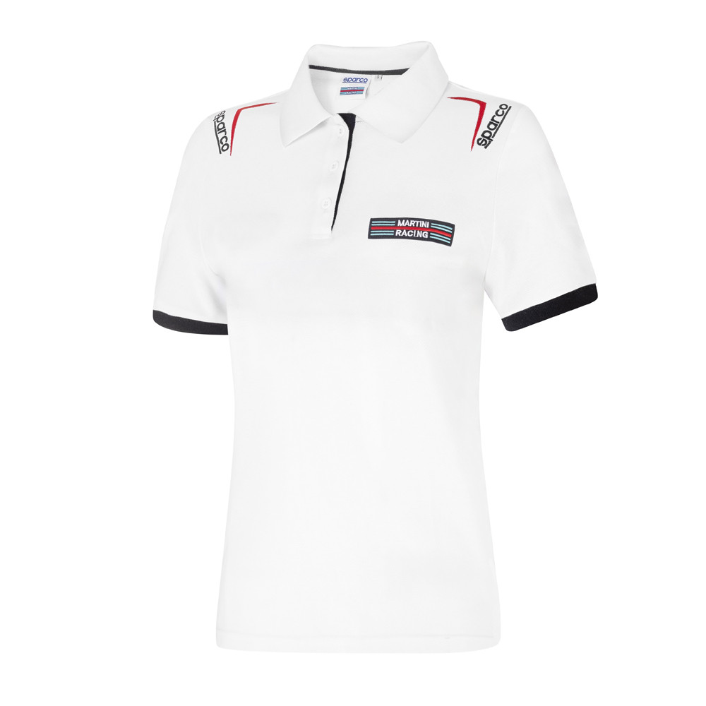Sparco Martini Racing lady embroided polo - 013035MR.BL.M - 013035MRBI2M - 8033280529093