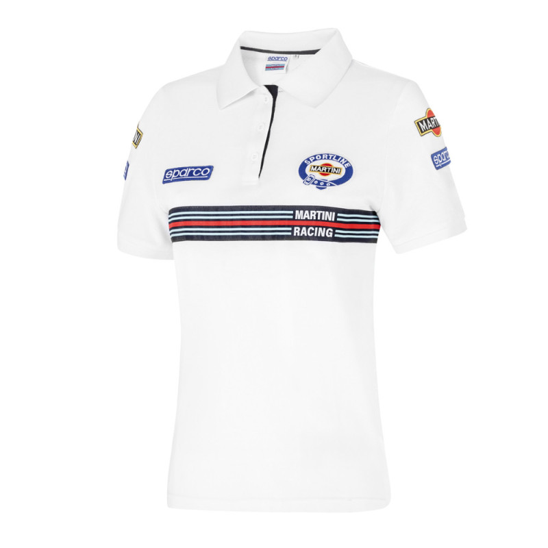 Dames Replica polo Sparco Martini Racing - 013034MR.BL.S - 013034MRBI1S - 8033280532024