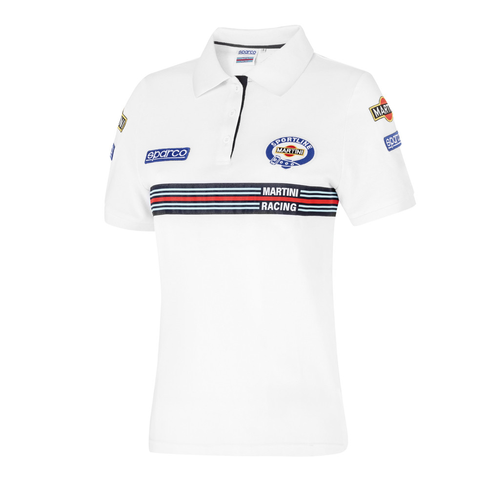 Tricou polo replica pentru femei Sparco Martini Racing - 013034MR.BL.M - 013034MRBI2M - 8033280532024
