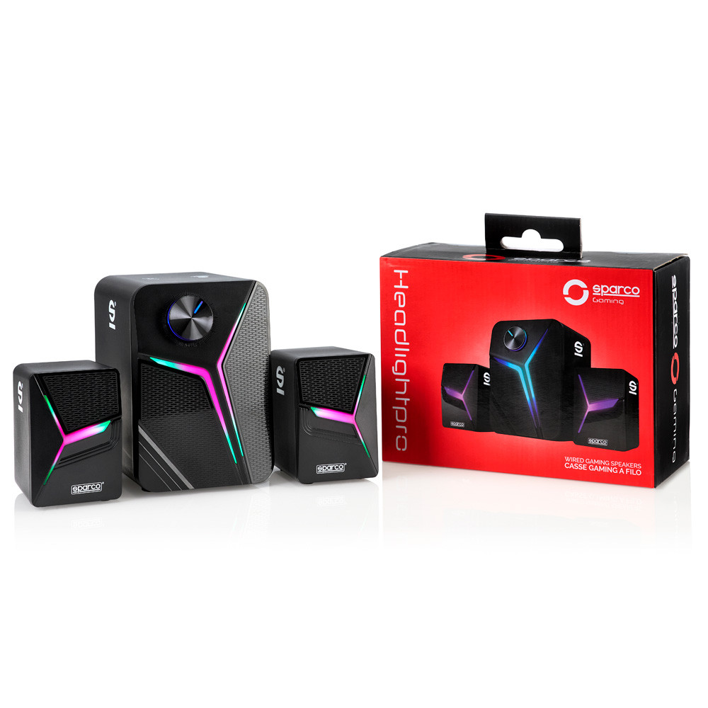 Difuzori 2.1 Sparco Pro Gaming - MG0230044 - MG0230044 - 8033280540340