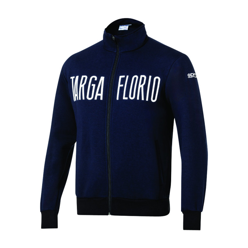 Gilet con zip Sparco Targa Florio F2 - 013042TF.BM.M - 013042TFBM2M - 8033280539016