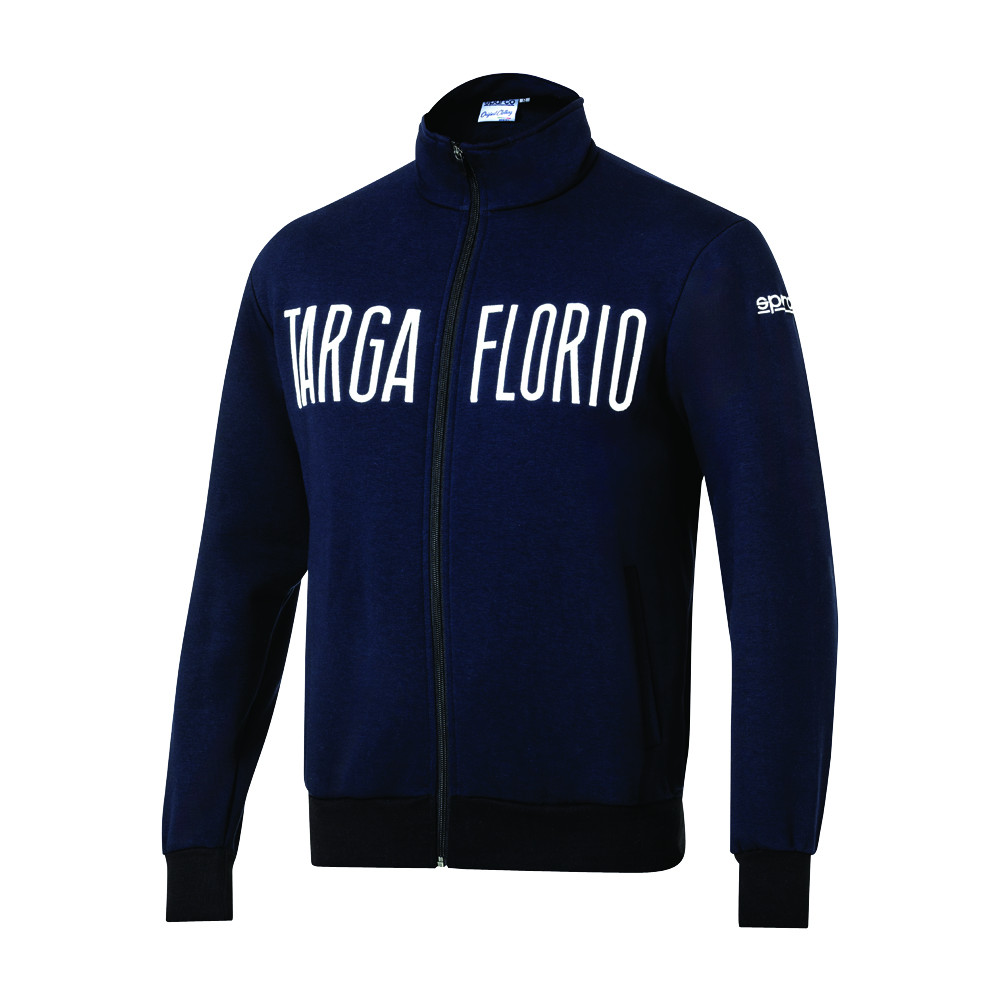 Gilet con zip Sparco Targa Florio F2 - 013042TF.BM.M - 013042TFBM2M - 8033280539016