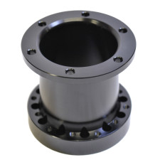 Entretoise de volant Bratex aluminium noir 6x70