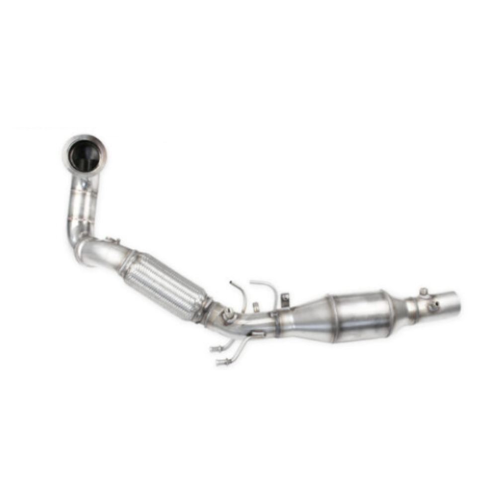 Tube afrique série RS Inoxcar pour Volkswagen Golf 7.5 2.0 GTI (245cv) avec OPF - IC-CATRS-GOLF75O - AFGTI.05CAT.RS - 3666618146508