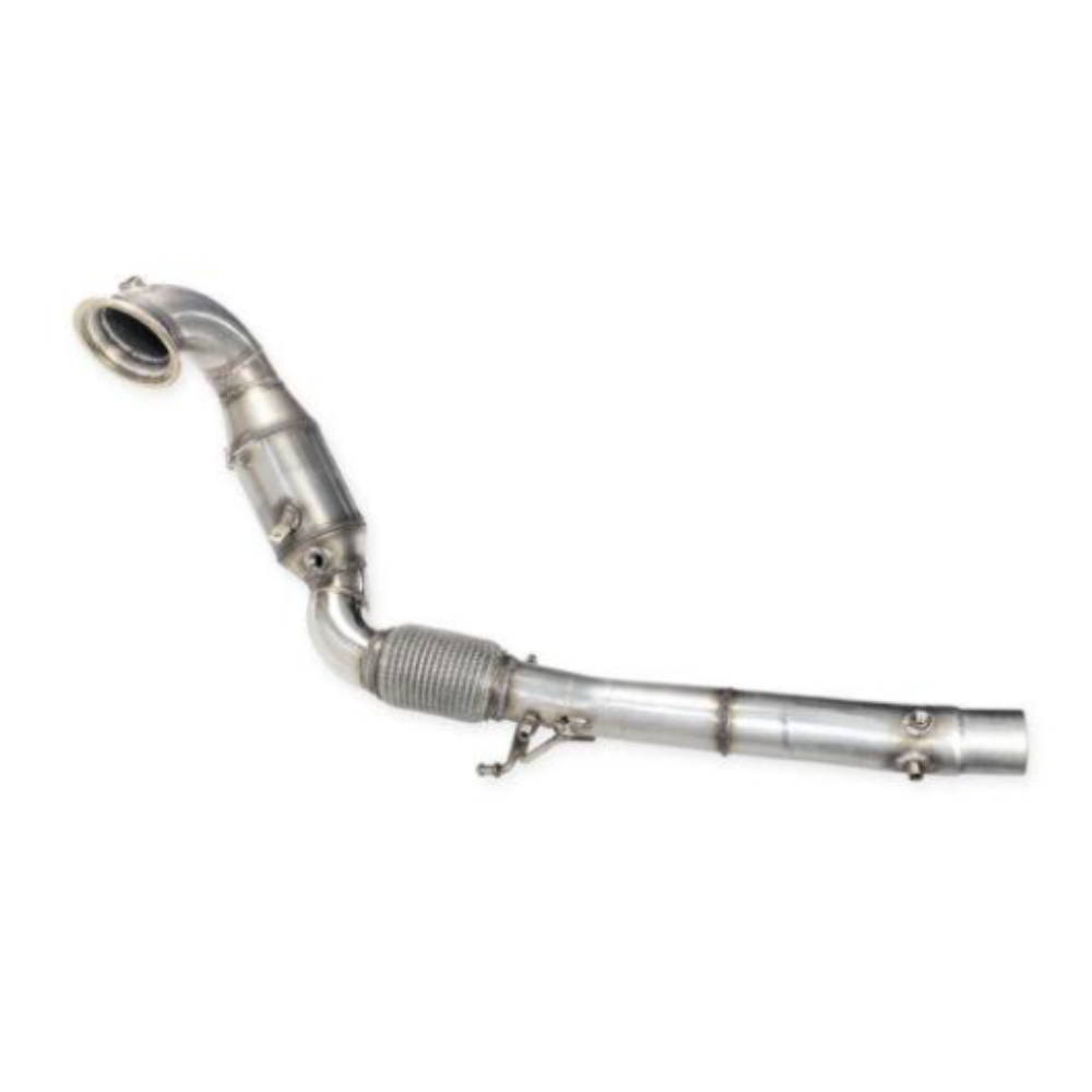 Buis afrique serie RS Inoxcar voor Volkswagen Golf 8 2.0 GTI (245pk) - IC-CATRS-GOLF8 - AFGTI.07CAT.RS - 3666618146485