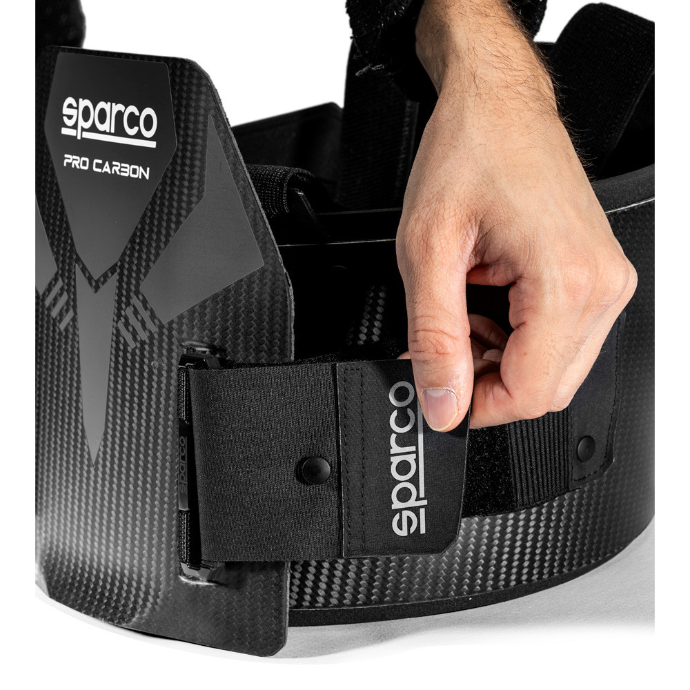 Protège côtes Sparco Pro-Carbon FIA 8870-2018 - 002407K.N.S - 002407KNR1S