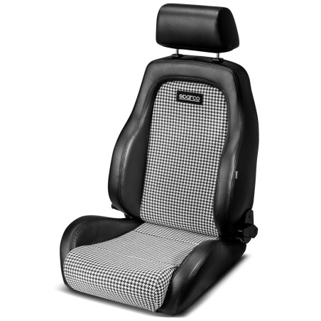 Siège baquet Sparco GT Noir/Blanc