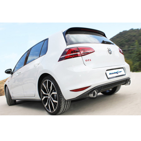 Tube afrique serie RS Inoxcar Volkswagen Golf 7 GTI Clubsport 2.0 TSI (265cv-290cv-310cv)