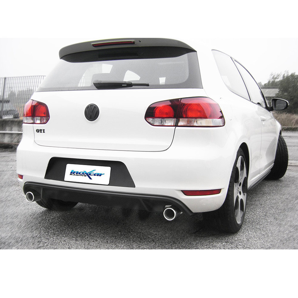 Tube afrique série RS Inoxcar Volkswagen Golf 6 2.0 TSI GTI (210CV) 2009- - IC-CATRS-GOLF6 - AFGTI.02CAT.RS - 3666618146546