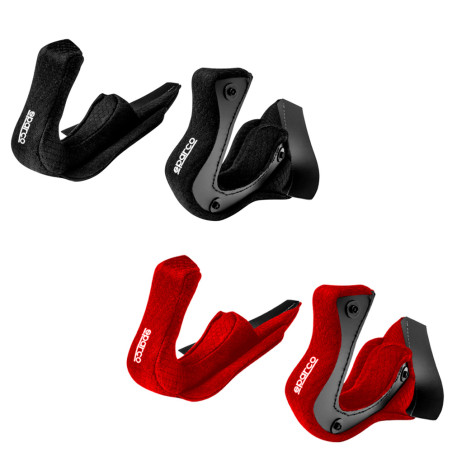 Cheek padding for Sparco Prime 8860 open face helmet