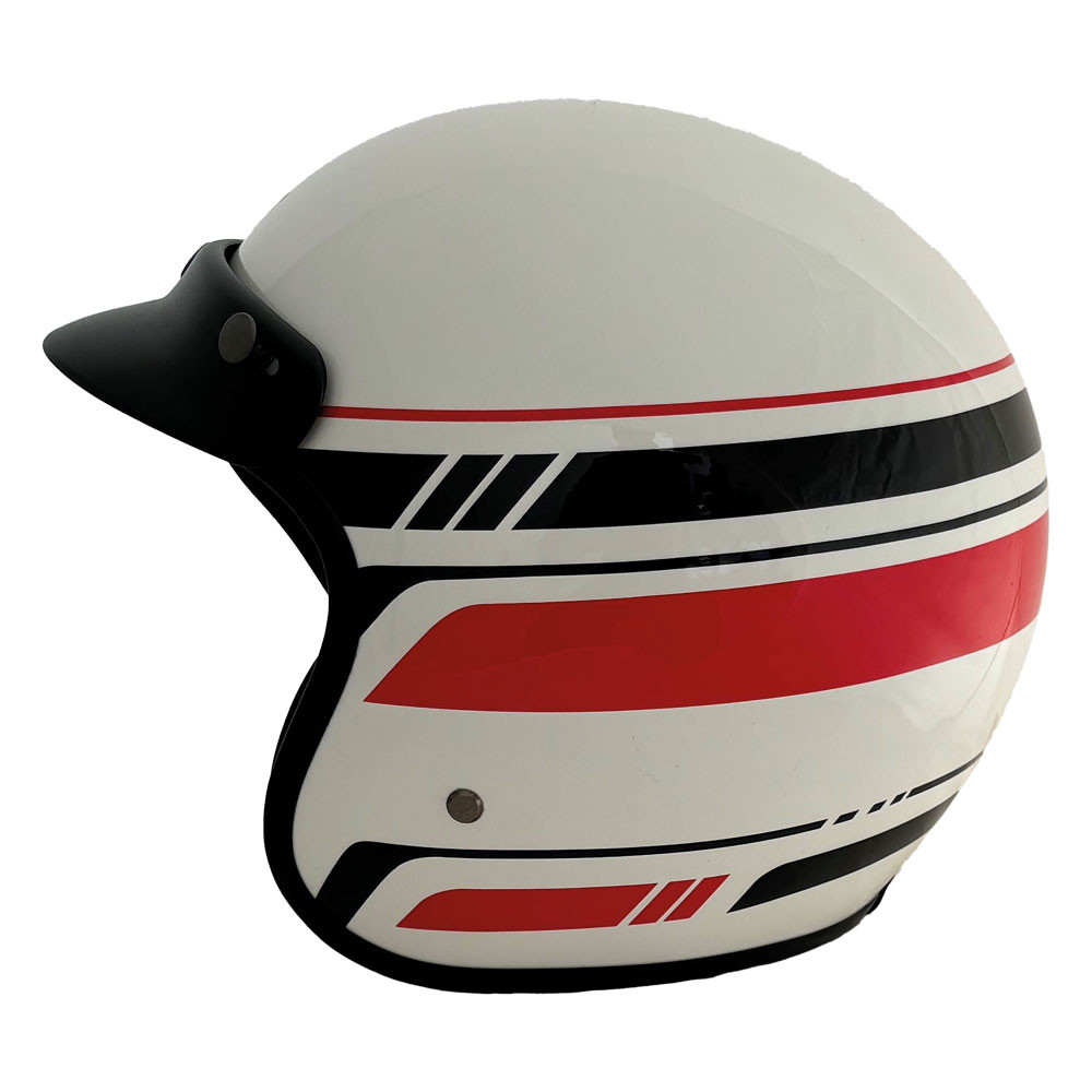Casca GT2i Club 02 ECE 22-06 Albă - GT-CASQUEC2.BL.L