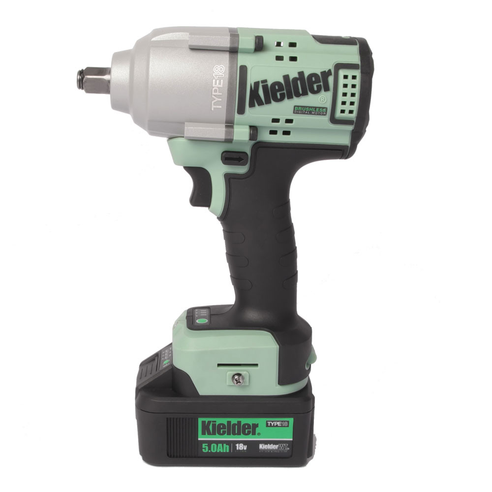 Impact wrench kit KIELDER 1/2" 720Nm 18V + 2 batteries 5.0Ah - KWT-180-04 - KWT-180-04EU - 5060441196491