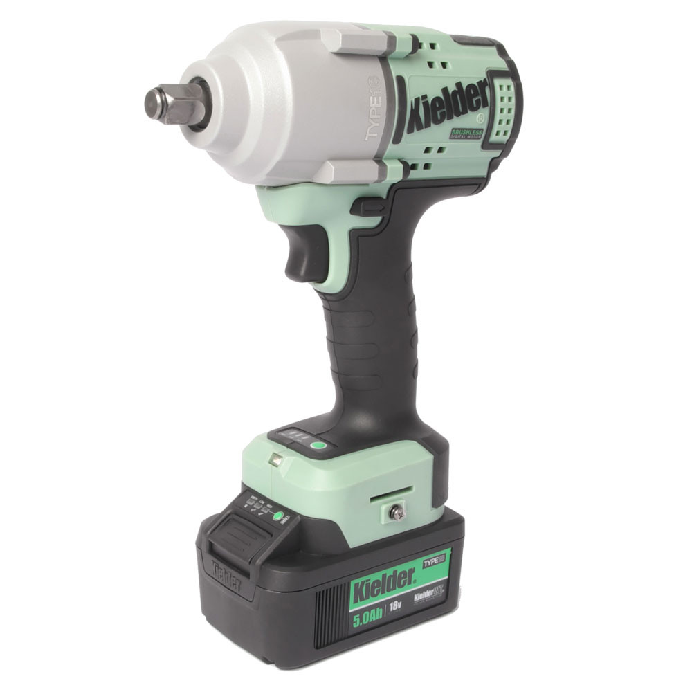 Impact wrench kit KIELDER 1/2" 720Nm 18V + 2 batteries 5.0Ah - KWT-180-04 - KWT-180-04EU - 5060441196491