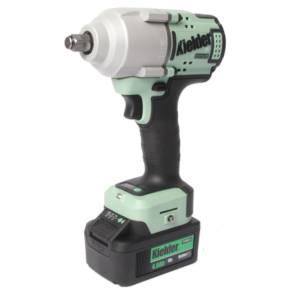 Set pistol de impact KIELDER 1/2" 720 Nm 18 V + 2 baterii de 4,0 Ah - KWT-180-02 - KWT-180-02EU - 5060441196477