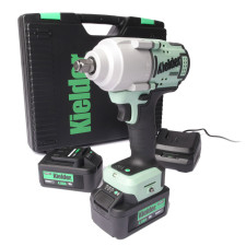 Slagmoersleutelset KIELDER 1/2" 720Nm 18V + 2 accu's 4.0Ah - KWT-180-02 - KWT-180-02EU - 5060441196477