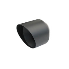 Silencieux arrière diamètre 100mm Ceramic Black Inoxcar pour Volkswagen Golf 7.5 2,0 GTi après 2017