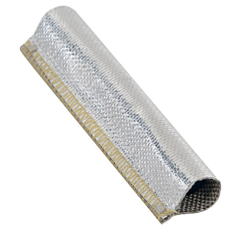 Guaina di protezione per candele in alluminio e fibra di vetro BG Ø19,05mmx150mm