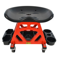 Siège de travail ergonomique sur roulettes BG Racing 582x353x431mm