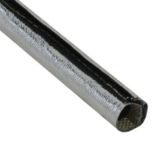 BG-Racing aluminum and fiberglass heat shield sleeve 15mmx1m