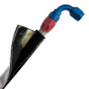 Gaine de protection fibre de verre et aluminium BG-Racing 30mmx1m