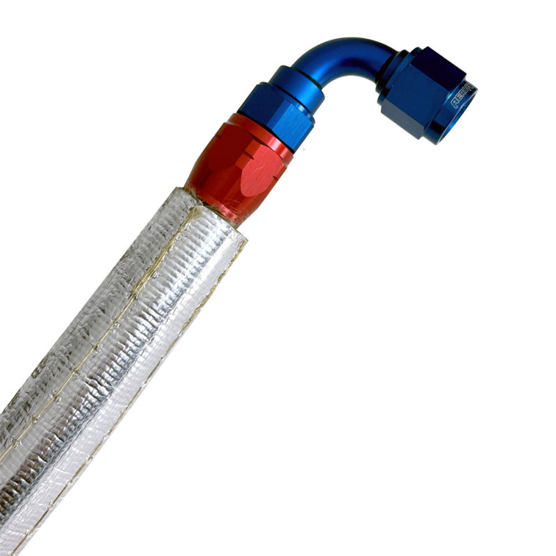 Guaina di protezione fibra di vetro e alluminio BG-Racing 50mmx1m - BG-5341 - BG5341 - 5060252090575