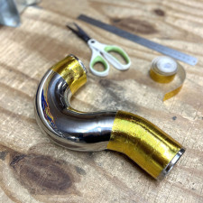 Ruban thermique réfléchissant couleur or BG 25,4mmx4,57mm