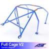 Arceau de sécurité AST Trackday/Loisir 6 points pour AUDI A1 (8X) 3-portes Hayon FWD