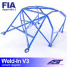 Arceau AST à souder FIA 8 points pour TOYOTA Supra (Mk3) 3-Portes Coupe Arceau AST à souder FIA 8 points pour TOYOTA Supra (Mk3) 3-Portes Coupe