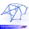 Rolbeugel AST Multipoint FIA weld-on 10 punten voor NISSAN Skyline (R34) 2-deurs Coupé