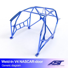 Arceau AST Drift (Type Nascar) à souder FIA 8 points pour BMW (E36) 3-Series E36 2-portes Coupe RWD