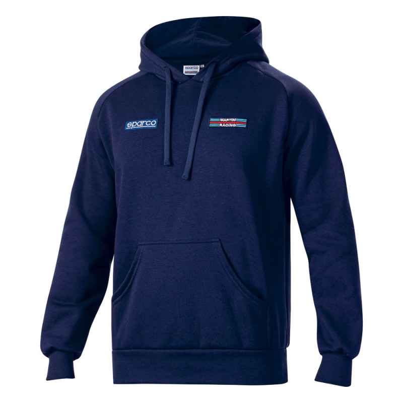 Sparco Martini Racing hoodie met rugstrepen - 01340MR.BM.XL - 01340MRBM4XL - 8033280426743