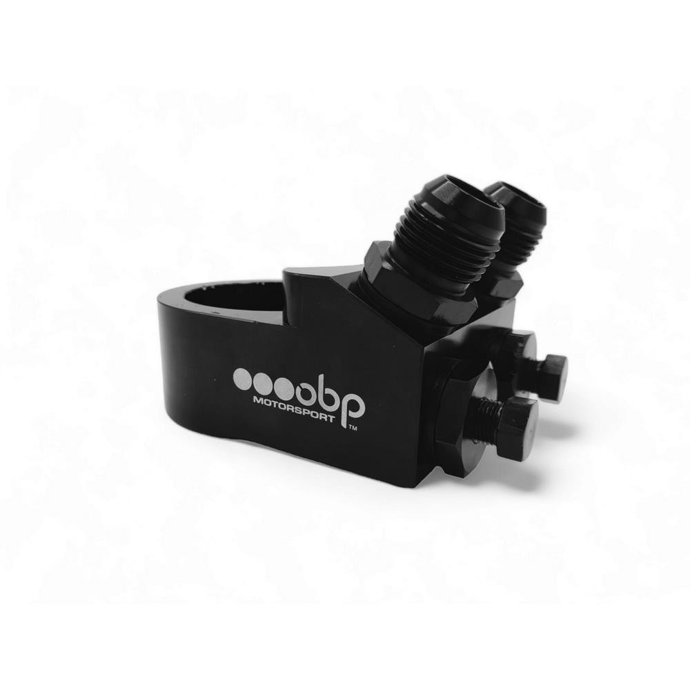 Thermostatische sandwichplaat OBP meerhoeken in aluminium - 2 uitgangen Male Dash10 - OBP-OSA-1 - OBP-OSA-1 - 3666618152585