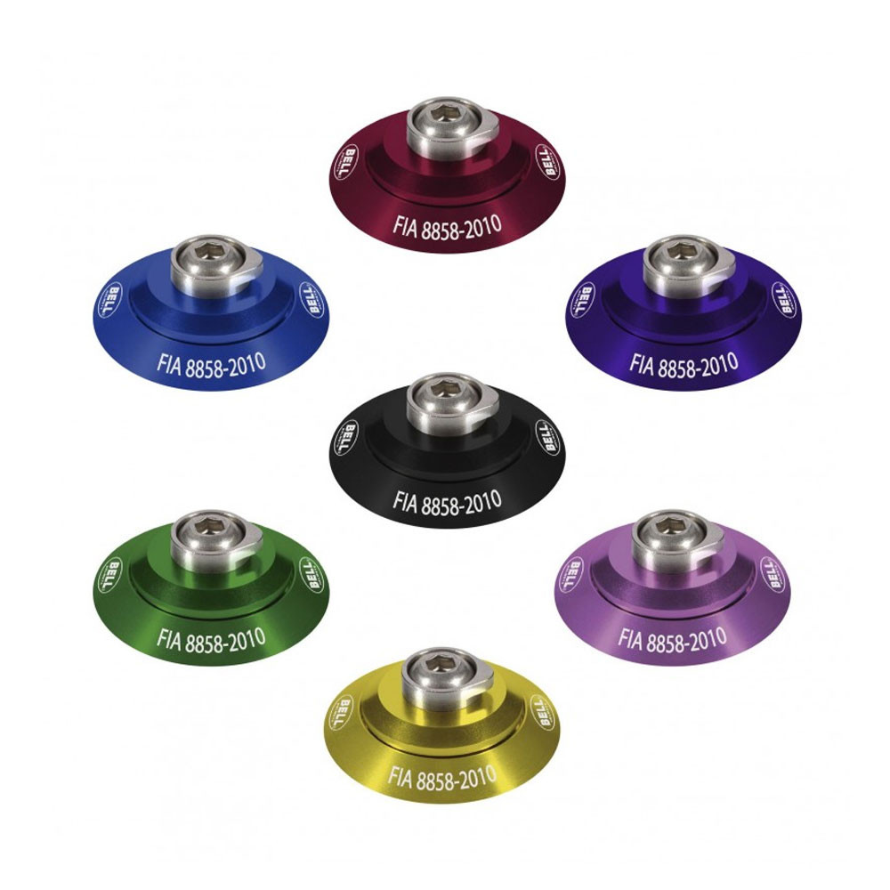 Clips Hans Bell colorés FIA 8858-2010 - BEL-CLIPS-HANS.B - 2100003