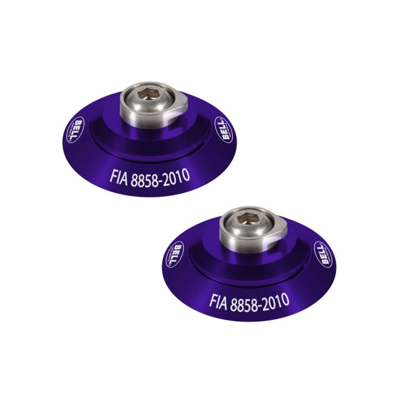 Bell colorful Hans anchor FIA 8858-2010 - BEL-CLIPS-HANS.VI - 2100008