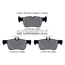 Plaquettes de frein Pagid T8013 Street+ ph2