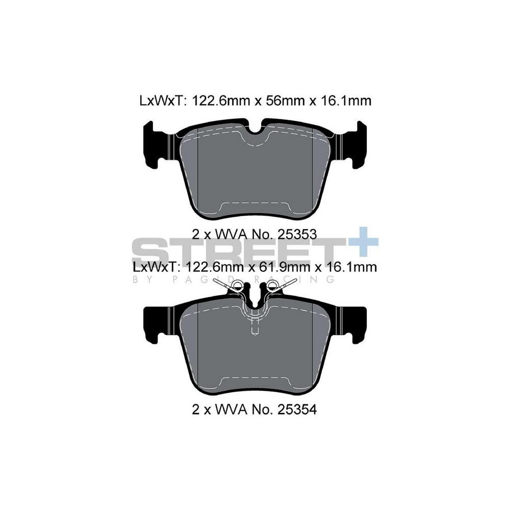 Pastiglie freno Pagid T8118 Street+ - PA-8118.ST - T8118SP2001 - 4056029070452