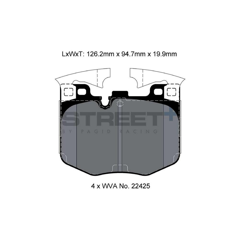 Pastiglie freno Pagid T8209 Street+ - PA-8209.ST - T8209SP2001 - 4056029070513