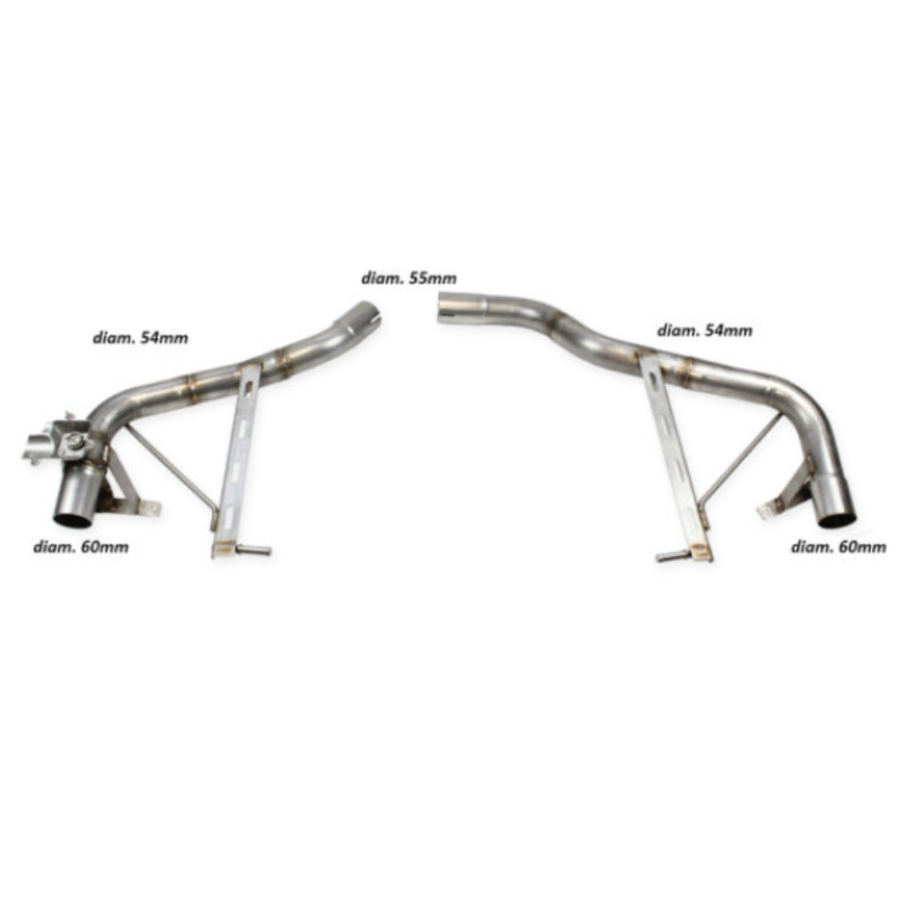 Terminal without silencer + Macan 2.0TFSI 22+ valve - IC-VALVMACAN08 - VALV.MACAN.08 - 3666618153308