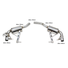 Rear silencer + Macan 2.0TFSI 22+ valve