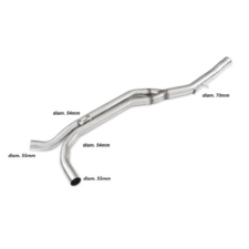 Tube intermédiaire Macan 2,0TFSI 22+