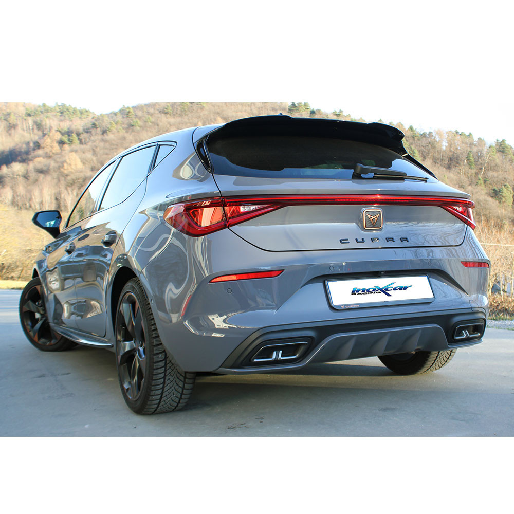 Țeavă de eșapament fără amortizor de zgomot Inoxcar Cupra Leon 2,0 TSI fabricată după 2022 - IC-CUPRA04 - CUPRA.04 - 3666618153537