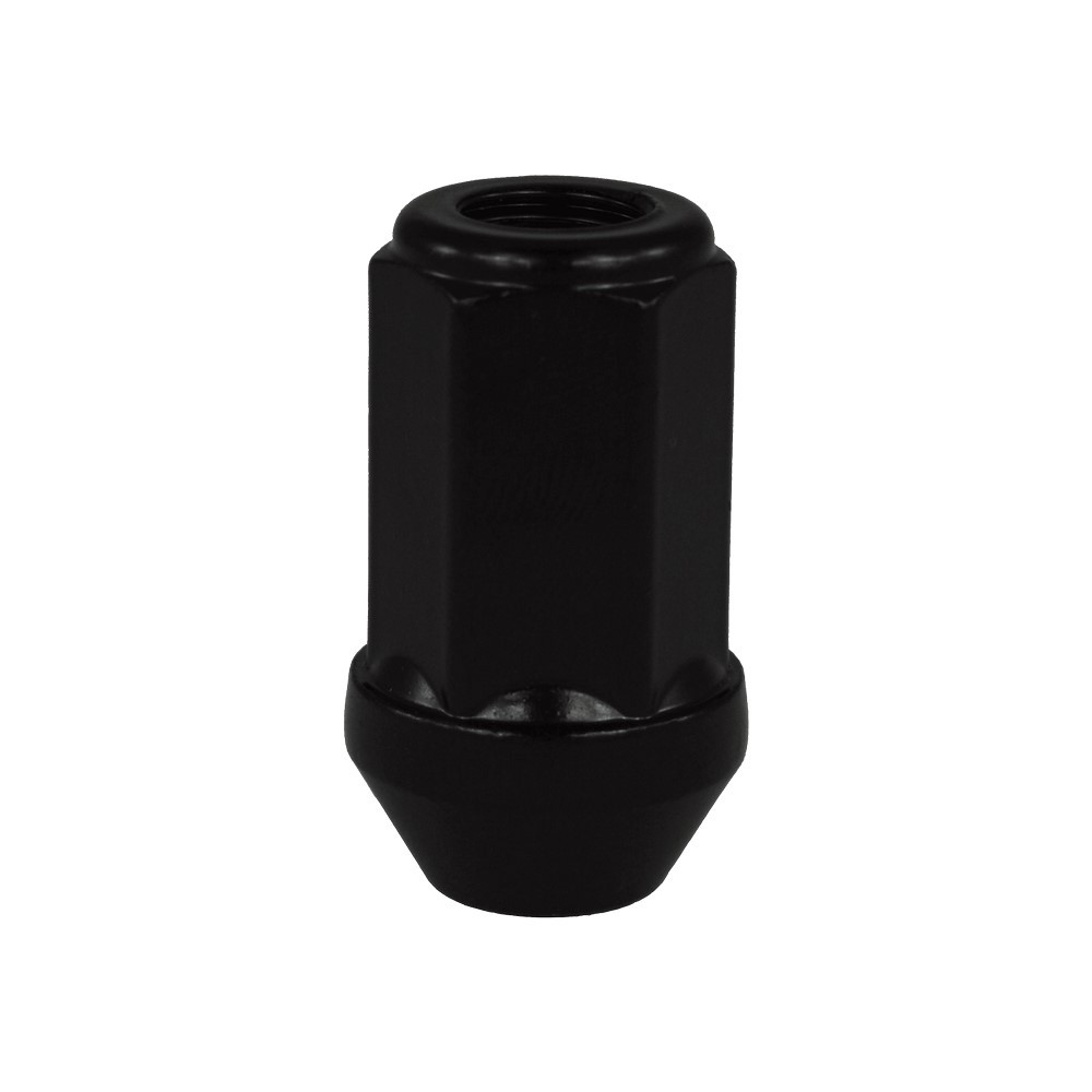 Ecrou EVO Corse acier zingué noir 12x150 clé 19 cone 60° L41mm ouvert - EVO-CM0751000040 - CM0751000040 - 3666618154558