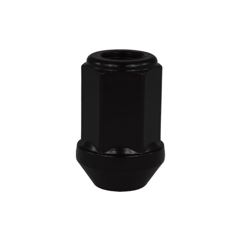 Moer EVO Corse zwart gegalvaniseerd staal 2x125 sleutel 19 conus 60° L34mm open - EVO-CM0751830040 - CM0751830040 - 3666618154541