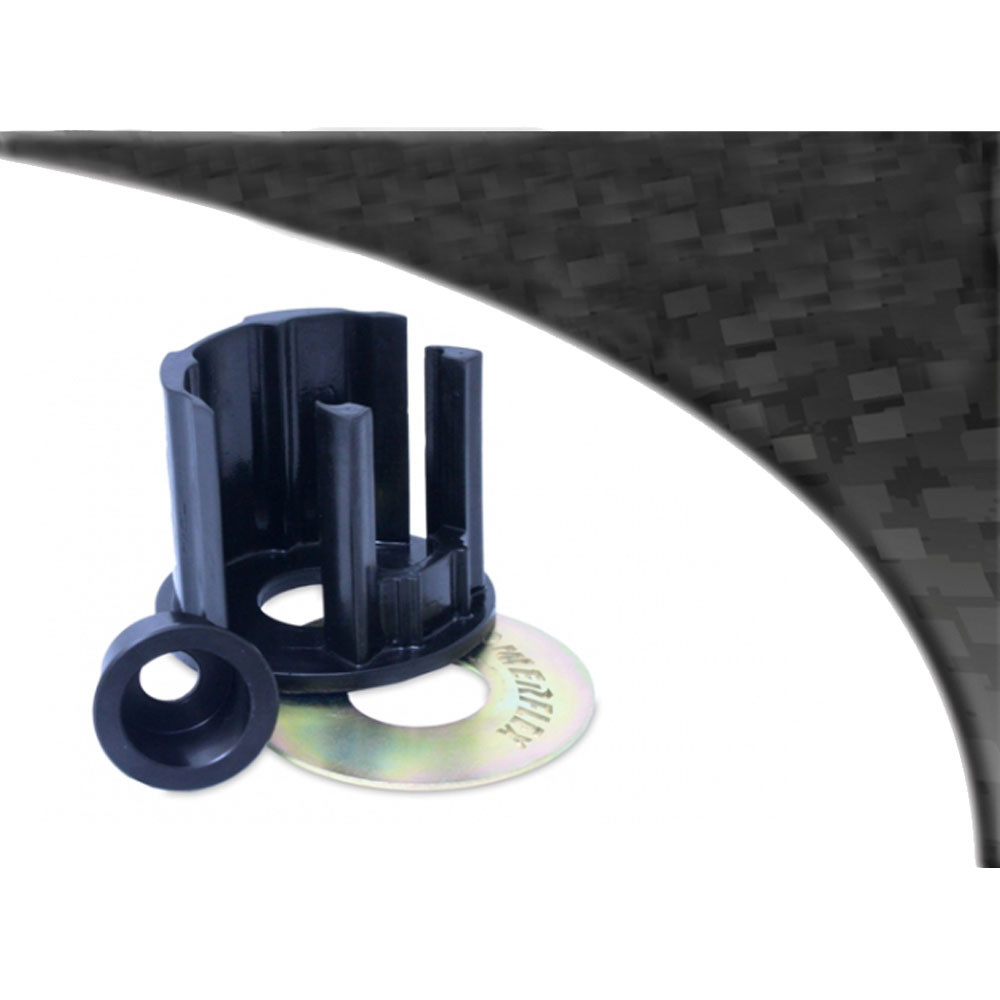 Silentbloc Powerflex negru, partea superioară a motorului, partea inferioară, lățime mare, Volkswagen Golf 7 - PF-F85830N - PFF85-830BLK - 5055676535054